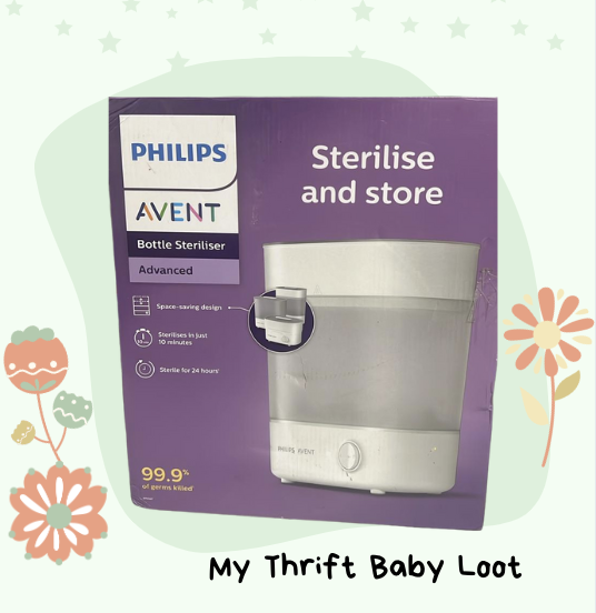 Preowned Philips Avent bottle steriliser